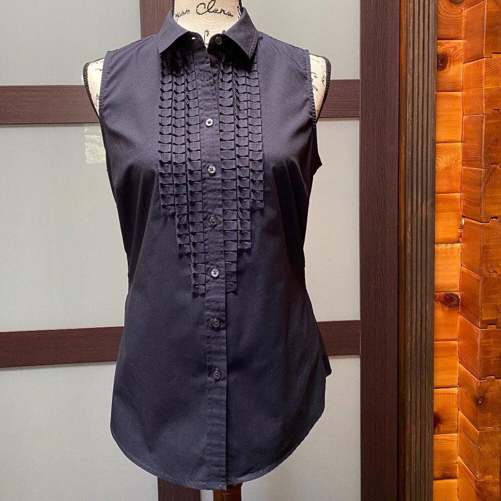 Banana Republic Sleeveless Button Front Shirt - Size 4